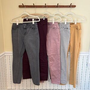 BUNDLE OF 5 W62 Skinny Jeans